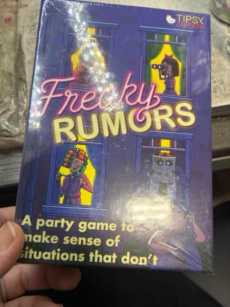 Condition photo showing New/Like New for Freaky Rumors® Against Reality — Hilarious Party Card Game for Social Gatherings (3-6 Players) | Fun Ice Breaker for Adults & Family Game Night | Entertaining Board Game for Teens, Adults & Families