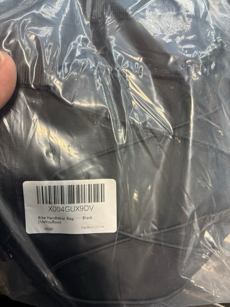 Condition photo showing New/Like New for MeYouRow.C Bike Handlebar Bag, 2.4L Large Capacity Bicycle Front Storage Pouch with Detachable Shoul