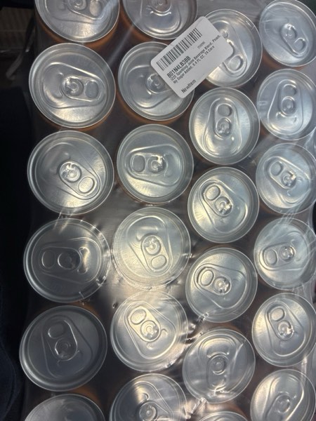 Condition photo showing New/Like New for IZZE Sparkling Juice Beverage Blend, Peach, No Sugar Added, 8.4 FL OZ, 24 Cans Peach 8.4 Fl Oz (Pack of 24)