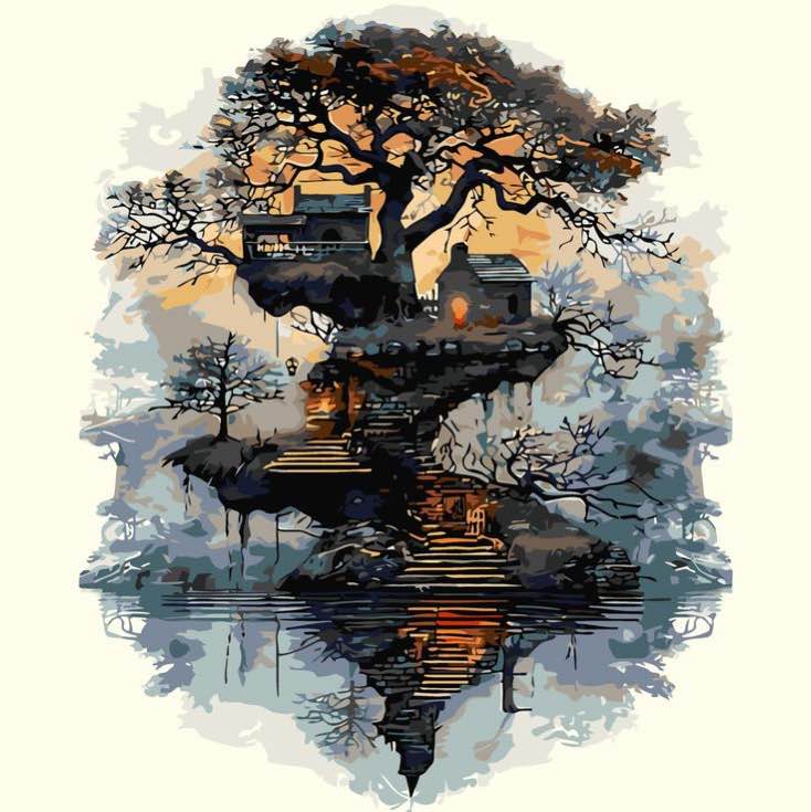 GXGLLPZBY Paint by Numbers Kit