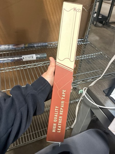 Condition photo showing New/Like New for Self Adhesive Leather Repair Patch Kit, 31.4 in x 16 in Large Vinyl Leather Repair Tape for Furniture, Car Seat, Couch, Sofa, Chair Smooth Beige White 31.4x16 inch Smooth Beige White