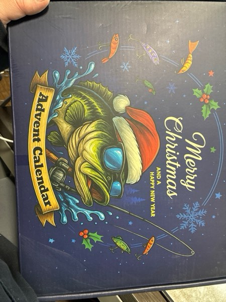 Condition photo showing New/Like New for EXUN Premium Fishing Advent Calendar 2025 – 24 Days of Curated Lures for Men, Teens & Dads – Christmas Countdown Gift Box for Bass & Trout Fishing Enthusiasts