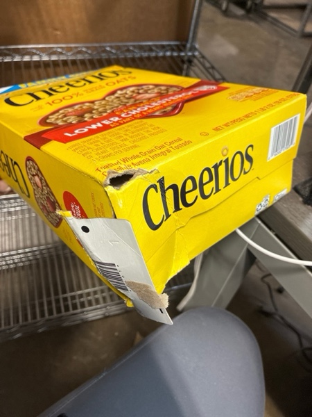 Condition photo showing Good Condition for Cheerios  Heart Healthy Gluten Free Breakfast Cereal  Family Size  18 oz
