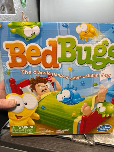 Condition photo showing New/Like New for Bed Bugs Game