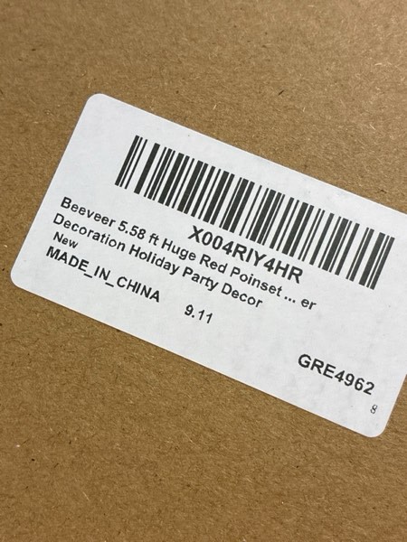 Condition photo showing New/Like New for Large Daisy Flower 5.6 ft Giant Flower for Decoration with Stand White Artificial Daisy Decor Wall Backdrop for Photo Props Birthday Wedding Party Graduation Window Display