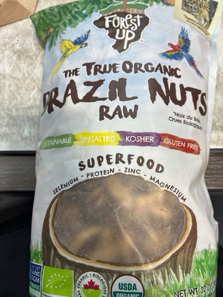 Condition photo showing New/Like New for Snack The True Organic Brazil Nuts Medium Size 32 oz-2lbs – Raw and Unsalted – Kosher – Healthy-Rich in Vegetable Protein – Harvested in Amazon Rainforest – Fresh, Vegan and Gluten Free – Forest Up