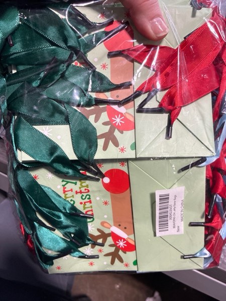 Condition photo showing New/Like New for BEAVOING 48 Pack Small Christmas Gift Bags with Handls?Xmas Mini Bags with Wrapping Paper 4.6x5.9x2.4 Inch For Holiday Party Favor Christmas Presents Wrapping 4.6 x 5.9 x 2.4 Inch (Pack of 48)