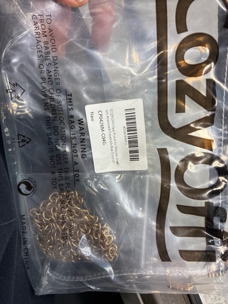 Condition photo showing New/Like New for Clear Bag Stadium Approved: Suit for Quick Security Check - Small Transparent Purse for Women C04-gold 2