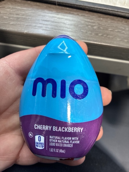 Condition photo showing New/Like New for mio Cherry Blackberry Flavored with other natural flavor Liquid Water Enhancer, 1.62 fl oz Bottle