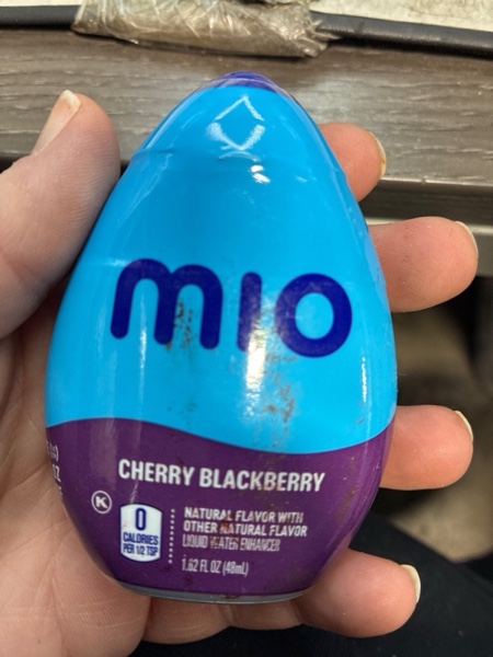 Condition photo showing New/Like New for mio Cherry Blackberry Flavored with other natural flavor Liquid Water Enhancer, 1.62 fl oz Bottle