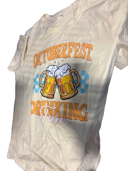 Condition photo showing New/Like New for Oktoberfest T-Shirt