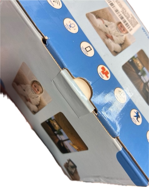 Condition photo showing New/Like New for WiFi Indoor Camera for Home Security — Security Camera with Mounting Sticker, Al Color Night Vision, Person & Motion Detection