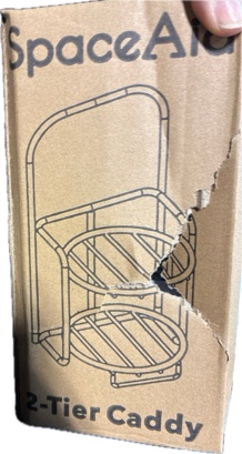 Condition photo showing New/Like New for SpaceAid 2 Tier Shampoo Bar Holder for Shower — Self Draining Soap Bar Holders Caddy for Bathroom Wall and Kitchen Sink, Shampoo Bar Dish Rack, Stainless Steel Bar Soap Holder (Color May Vary)