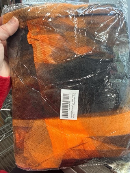 Condition photo showing New/Like New for Topdress Women's 1950s Vintage Tutu Petticoat Ballet Bubble Skirt Halloween Costume Medium Black Orange