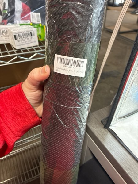 Condition photo showing New/Like New for Italian Brainrot Kitchen Floor Set of 2 - Non-Slip Low Profile Floor Mats, Washable Rubber Carpet for Kitchen & Living Room (16x47in + 16x24in), Bedroom & Entryway Decor?