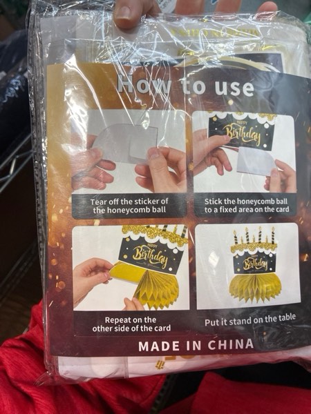 Condition photo showing New/Like New for New Years Decorations 2026, New Years Eve Party Supplies, Black and Gold Happy Nye Party Decorations with Banner Balloons Fringe Curtains Backdrop Swirls Honeycomb Black Gold