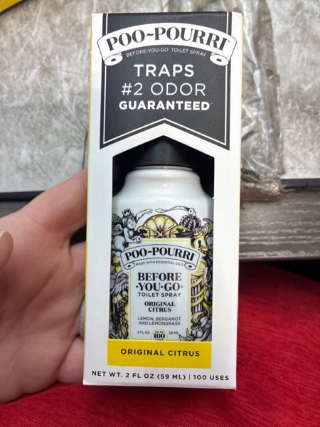 Condition photo showing New/Like New for Poo-Pourri Original Citrus   Lemon + Bergamot + Lemongrass Before-You-Go Toilet Spray  4 Oz