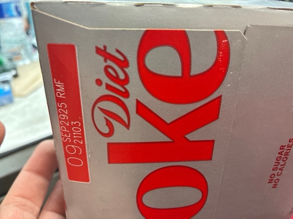 Condition photo showing New/Like New for Diet Coke Soda Soft Drink Fridge Pack Cans, 12 fl oz, 12 Pack Diet Coke 12 Fl Oz (Pack of 12)