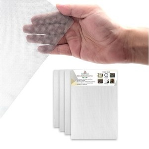 Californistan Stainless Steel Wire Mesh 4-Pack 12×8 Inches – Durable, Easy to Cut & Rust-Proof 1mm H