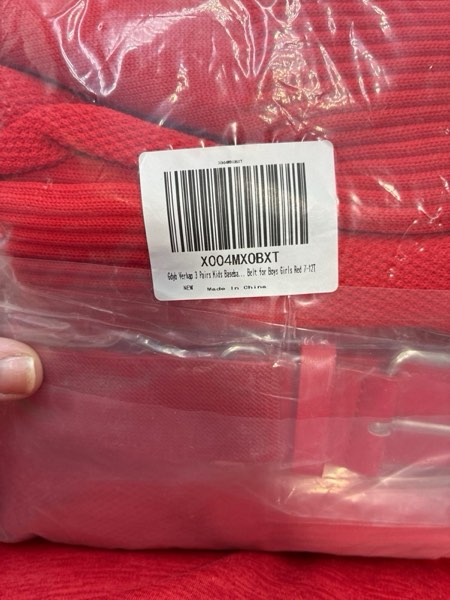Condition photo showing New/Like New for 3 Pairs Kids Baseball Socks Youth Baseball Socks And Belt Combo Set Cotton Adjustable Belt for Boys Girls Black