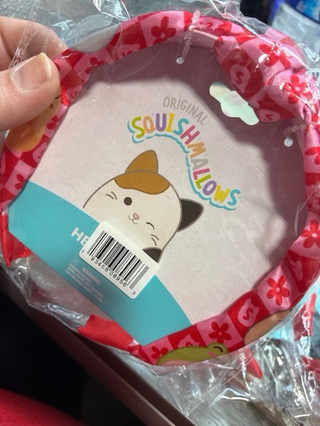 Condition photo showing New/Like New for LUV HER Licensed Squishmallows Knotted Headband - Thick Headbands For Girls - One Size Fit All - Hair Accessories For Her Ages 8+