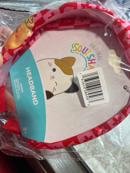 Condition photo showing New/Like New for LUV HER Licensed Squishmallows Knotted Headband - Thick Headbands For Girls - One Size Fit All - Hair Accessories For Her Ages 8+