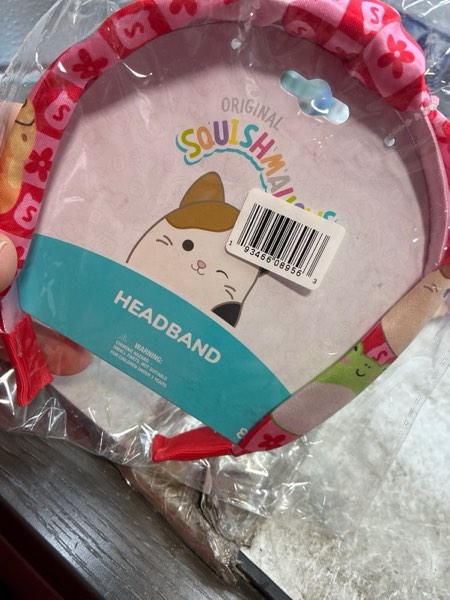 Condition photo showing New/Like New for LUV HER Licensed Squishmallows Knotted Headband - Thick Headbands For Girls - One Size Fit All - Hair Accessories For Her Ages 8+
