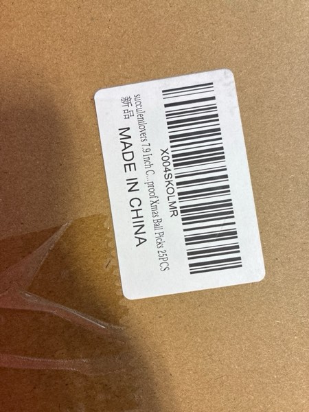 Condition photo showing New/Like New for 25PCS Christmas Ball Ornaments on Wired Picks Set - Includes 10PCS 7.9IN Christmas Tree Picks Ornaments & 15PCS 0.7IN Mini Xmas Ball Tree Ornament for Red Green Gold Christmas Ornaments Colorful-25pcs