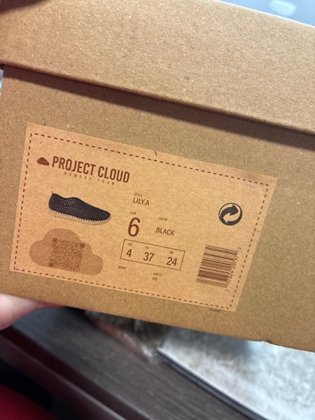 Condition photo showing New/Like New for Project Cloud Womens Shoes – Lightweight Summer Loafers for Women with Memory Foam Insole – Stylish & Comfortable Womens Loafers - Perfect Spring Shoes for Women 2026 (Lily) 6 Black