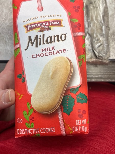 Condition photo showing New/Like New for PEPPERIDGE FARM COOKIES MILK CHOC
