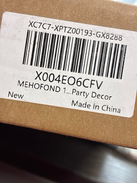 Condition photo showing New/Like New for MEHOFOND 114pcs Black and Silver New Years Decorations 2026 Happy New Year Balloons Garland Arch Kit with New Year Banner for NYE Party Supplies