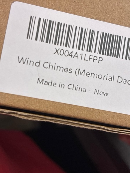 Condition photo showing New/Like New for Boiveco Memorial Sympathy Wind Chimes Gifts for Loss of Loved One, Bereavement Gift Ideas Memorial Wind Chime Remembrance Funeral Condolence Gifts in Memory of Loved One Gifts, Black A-Memorial