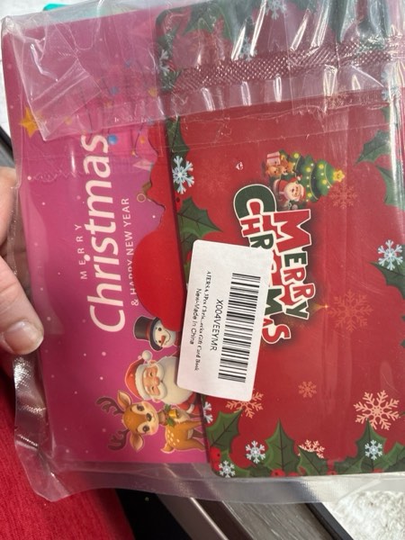 Condition photo showing New/Like New for AIERSA 3Pcs Christmas Money Holders for Cash, Foldable Christmas Cash Gift Envelopes 10 Slots, Unique Multiple Checks Gift Card Book