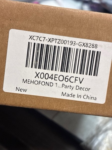 Condition photo showing New/Like New for MEHOFOND 114pcs Black and Silver New Years Decorations 2026 Happy New Year Balloons Garland Arch Kit with New Year Banner for NYE Party Supplies