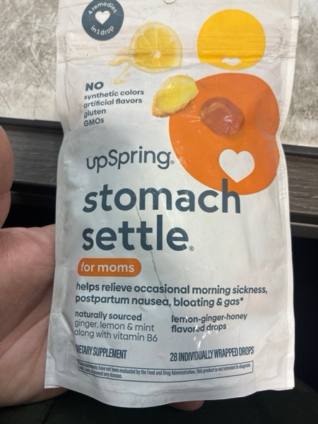 Condition photo showing New/Like New for UpSpring Stomach Settle Morning Sickness Drops - Lemon Ginger Honey - 28ct