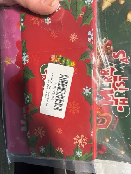 Condition photo showing New/Like New for AIERSA 3Pcs Christmas Money Holders for Cash, Foldable Christmas Cash Gift Envelopes 10 Slots, Unique Multiple Checks Gift Card Book