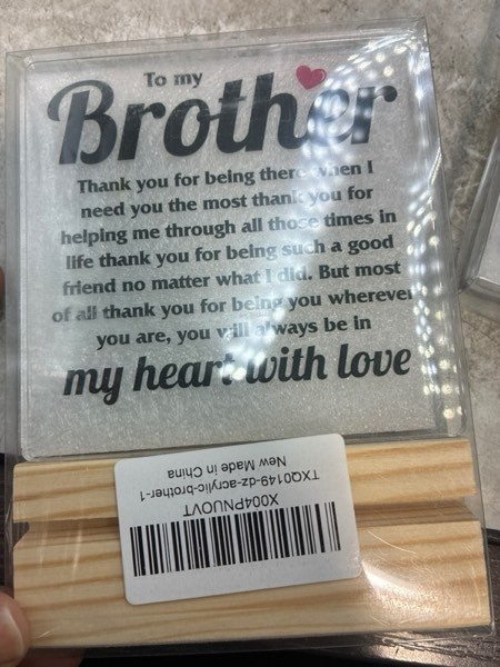 Condition photo showing New/Like New for Thank You Gifts, Floral Style Acrylic Sign Special Thank You Gift Sign for Women Men Friend Coworkers Retirement Farewell Going Away Gifts, Home Office Living Room Desk Decor Colorful 140