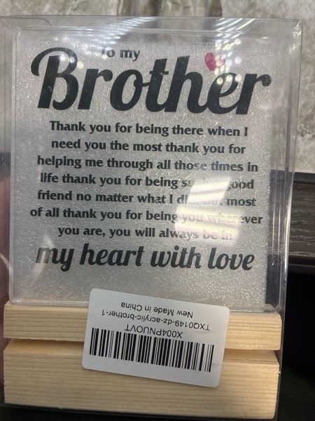 Condition photo showing New/Like New for Thank You Gifts, Floral Style Acrylic Sign Special Thank You Gift Sign for Women Men Friend Coworkers Retirement Farewell Going Away Gifts, Home Office Living Room Desk Decor Colorful 140