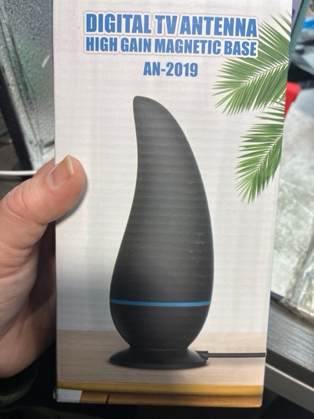 Condition photo showing New/Like New for TV Antenna, HD Digital TV Antenna 560+ Miles Range Reception with Signal Booster & Magnetic Support Base for 4K 1080P HD Local Channels and All Old TVs - 18ft coaxial Cable