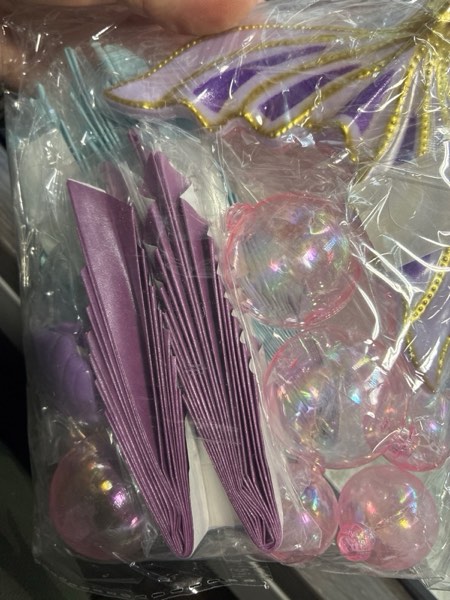 Condition photo showing New/Like New for Mermaid Cake Decorations 17 PCS Large Mermaid Tail Cake Topper with Coral Shell Pearl Bubble Under the Sea Cake Decorations for Ocean Theme birthday and party