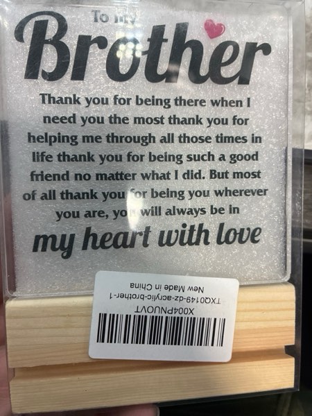 Condition photo showing New/Like New for Thank You Gifts, Floral Style Acrylic Sign Special Thank You Gift Sign for Women Men Friend Coworkers Retirement Farewell Going Away Gifts, Home Office Living Room Desk Decor Colorful 140