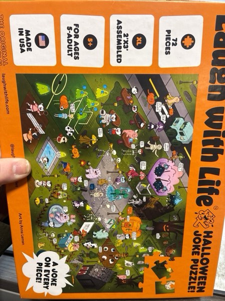 Condition photo showing New/Like New for Animal Joke Puzzle – 72pcs Animal-Themed Kids Jigsaw Puzzle for Adults, Festive Extra Large Floor Puzzles for Kids Ages 5+, Fun Adult Puzzles & Toddler Educational Toys (24" x 36")