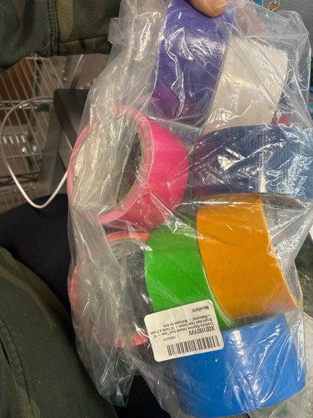 Condition photo showing Good Condition for Craftzilla Rainbow Colored Duct Tape - 12 Bright Duct Tape Colors - 10 Yards x 2 Inch -Waterproof - Multipack for Arts 10 yards x 1.88 inches