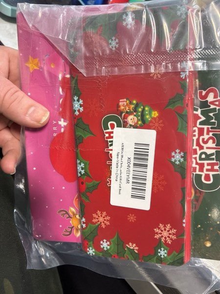 Condition photo showing New/Like New for AIERSA 3Pcs Christmas Money Holders for Cash, Foldable Christmas Cash Gift Envelopes 10 Slots, Unique Multiple Checks Gift Card Book