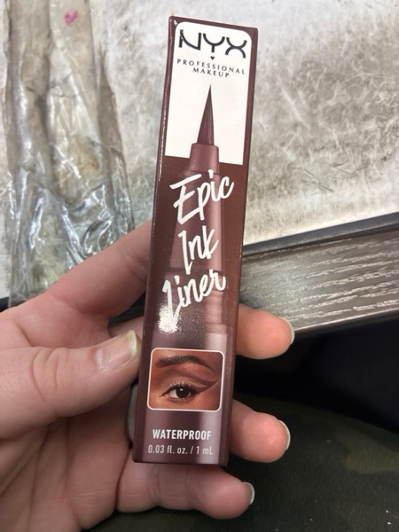 Condition photo showing New/Like New for NYX PROFESSIONAL MAKEUP Epic Ink Liner, Waterproof Liquid Eyeliner with Vegan Formula - Graham Cracker (Light Brown Matte)