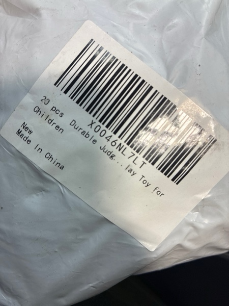 Condition photo showing New/Like New for ibasenice Kids Wooden Gavel Toy 4.33 Inch Judge Mallet for Role Play Hand Eye Coordination Tool Child Dexterity Development Toy Hammer for Kids