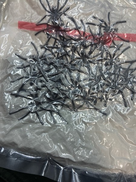 Condition photo showing New/Like New for Halloween Spider Web Decoration, Outdoor Spider Web Decoration(500sqft+20Spiders)