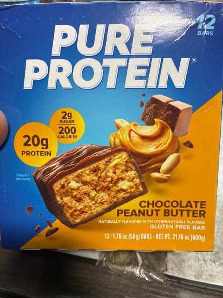 Condition photo showing New/Like New for CHOCOLATE PEANUT BUTTER BAR, CHOCOLATE PEANUT BUTTER