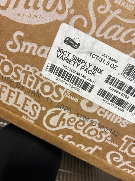 Condition photo showing New/Like New for Simply Snacks Variety Pack, 0.875 Oz Bag, 36 Count, Organic, Packaging May Vary