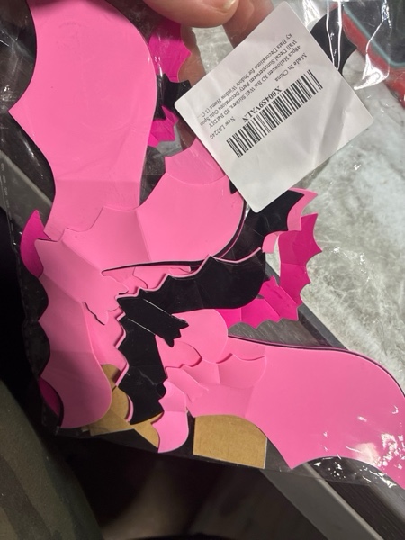 Condition photo showing New/Like New for 48pcs Halloween 3D Bat Wall Stickers, 3D Bat DIY Wall Decal Summerween Party Decorations Cute Spooky Bats Decorations for Indoor Window Home (3 Colors)